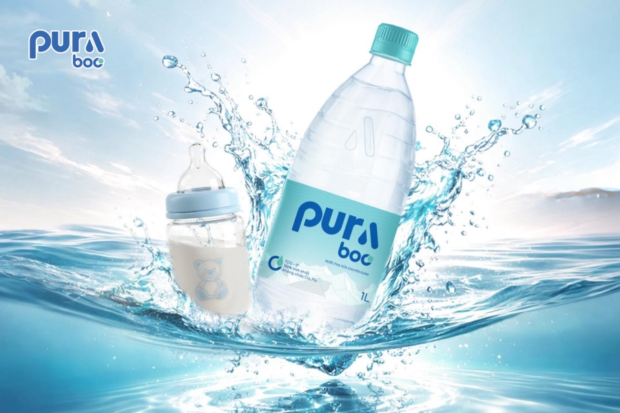 Nước pha sữa chuyên dụng Puraboo