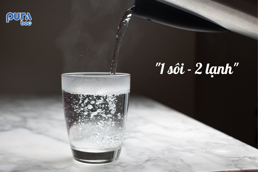 Cách pha nước 40 độ