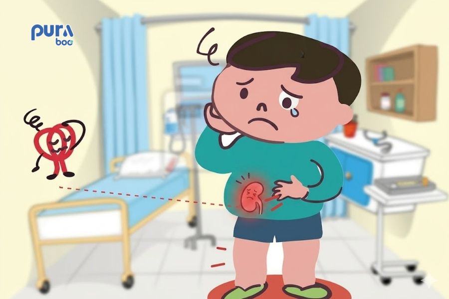 Pha chung sữa và bột ăn dặm có thể làm tăng áp lực lên thận 