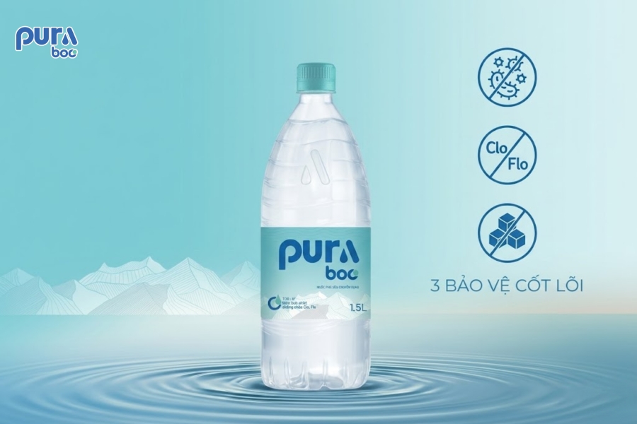 Nước pha sữa Puraboo