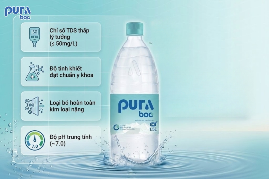 Nước pha sữa Puraboo