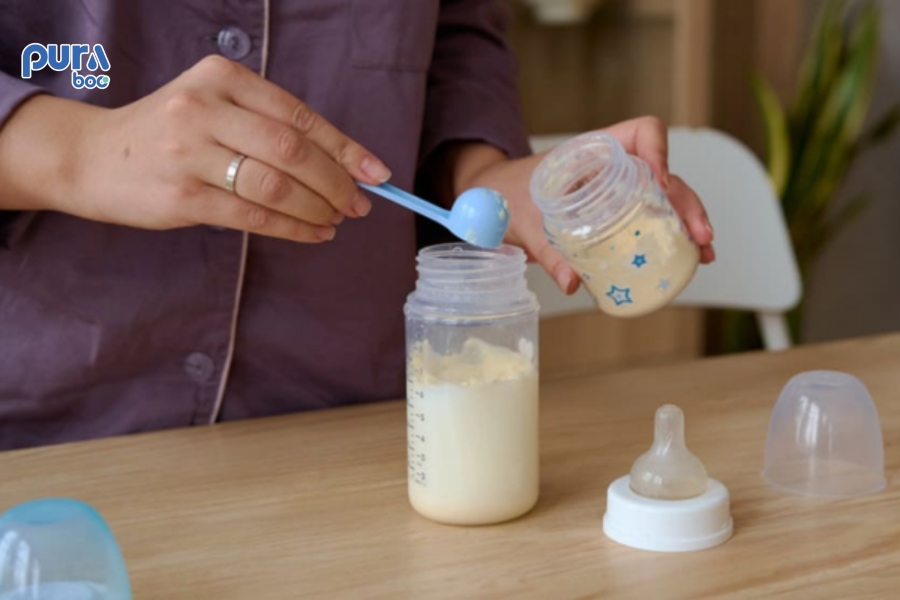 Pha sữa bằng nước nguội có sao không